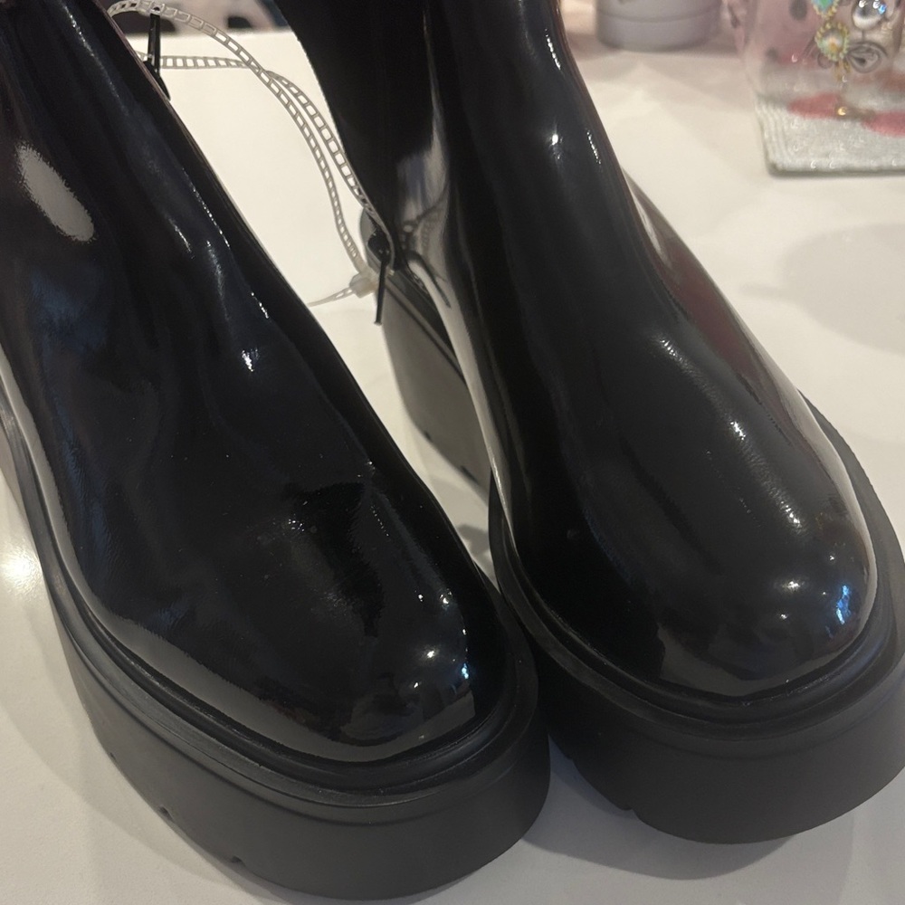Black Women's Platform Boots